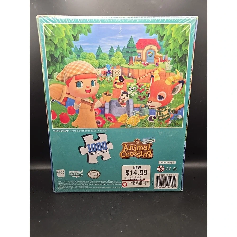 Animal Crossing: New Horizons‎ Jigsaw Puzzle - 1000pc -Sealed!